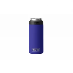 YETI Rambler 12 Oz Colster Slim Can Insulator - Offshore Blue Backpacking Packs