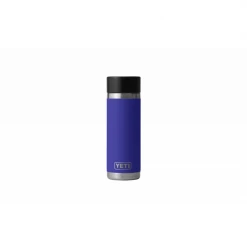 YETI Rambler 18 Oz Bottle With HotShot Cap - Offshore Blue Backpacking Packs