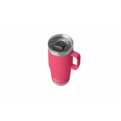 YETI Rambler 20 Oz Travel Mug With Stronghold Lid - Bimini Pink
