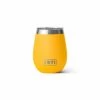 YETI Rambler 10 Oz Wine Tumbler - Alpine Yellow Backpacking Packs
