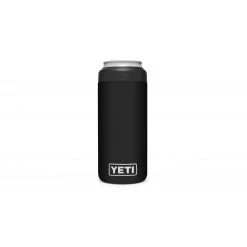 YETI Rambler 12 Oz Colster Slim Can Insulator - Black