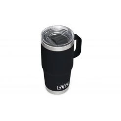 YETI Rambler 20 Oz Travel Mug With Stronghold Lid - Black Backpacking Packs