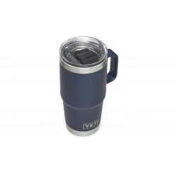 YETI Rambler 20 Oz Travel Mug With Stronghold Lid - Navy Backpacking Packs