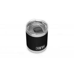 YETI Rambler 10 Oz Lowball With Magslider Lid - Black