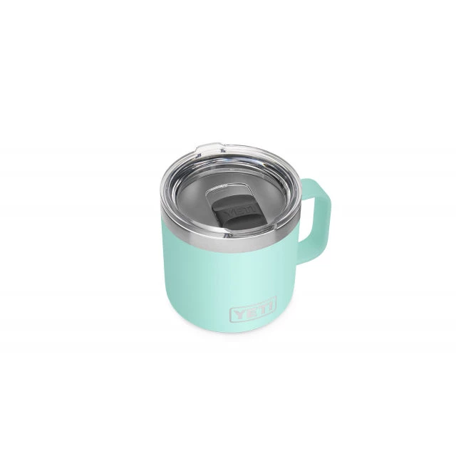 YETI Rambler 14 Oz Mug With Magslider Lid - Seafoam 3 YETI Rambler 14 Oz Mug With Magslider Lid - Seafoam