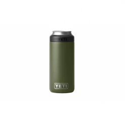 YETI Rambler 12 Oz Colster Slim Can Insulator - Highlands Olive Backpacking Packs