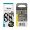 Nite Ize Backpacking Packs S-Biner MicroLock Stainless Steel - 2 Pack