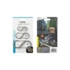 Nite Ize Backpacking Packs S-Biner Stainless Steel Dual Carabiner Combo - 3 Pack