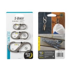 Nite Ize S-Biner SlideLock Stainless Steel Combo - 3 Pack