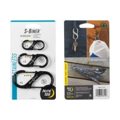 Nite Ize S-Biner SlideLock Stainless Steel Combo - 3 Pack