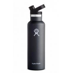 Hydro Flask 21 Oz Standard Mouth W/ Sport Cap Backpacking Packs