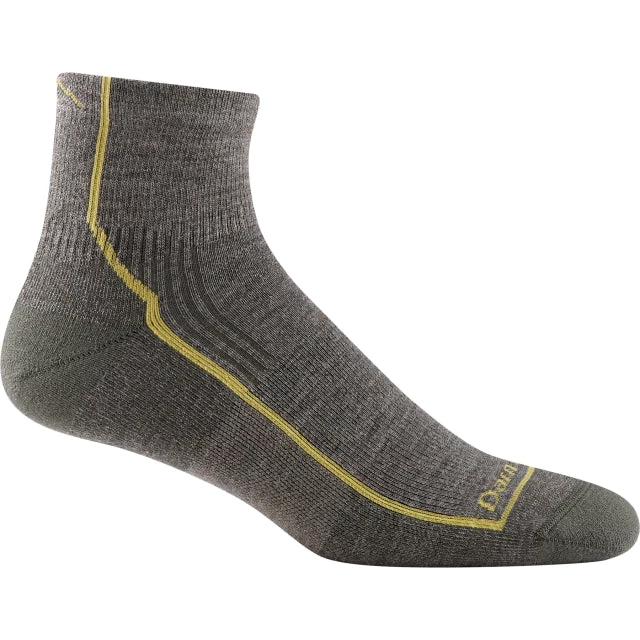 Darn Tough Socks Men's Hiker 1/4 Midweight With Cushion 3 Darn Tough Socks Men's Hiker 1/4 Midweight With Cushion