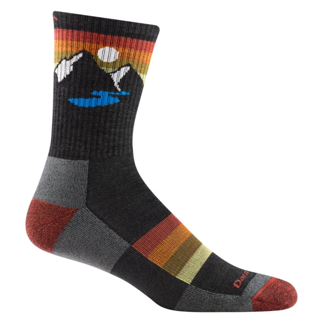 Darn Tough Socks Men's Sunset Ridge Micro Crew Lightweight With Cushion 3 Darn Tough Socks Men's Sunset Ridge Micro Crew Lightweight With Cushion