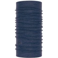 Buff Midweight Merino Wool Night Blue Melange Clothing Accessories