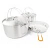 GSI Outdoors Glacier Stainless Troop Cookset