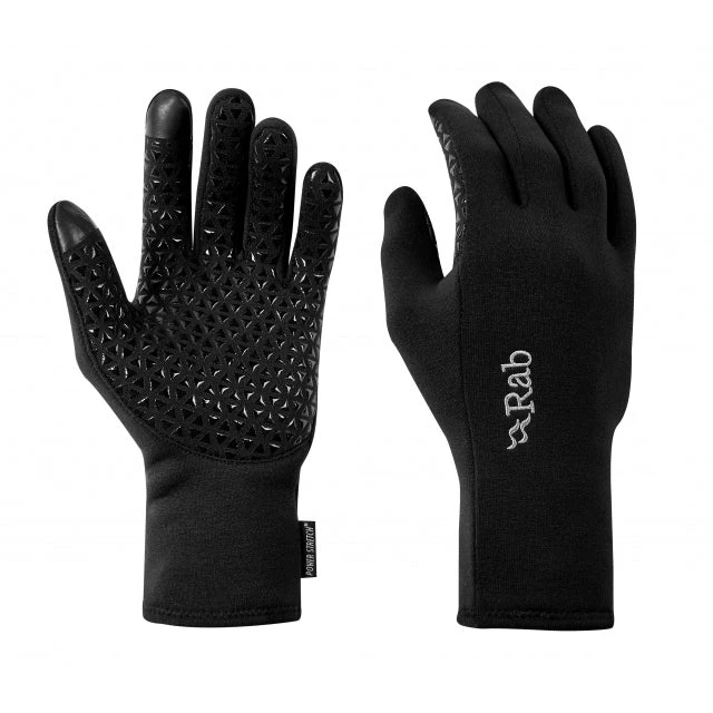 Rab Clothing Accessories Men's Power Stretch Contact Grip Gloves 3 Rab Clothing Accessories Men's Power Stretch Contact Grip Gloves