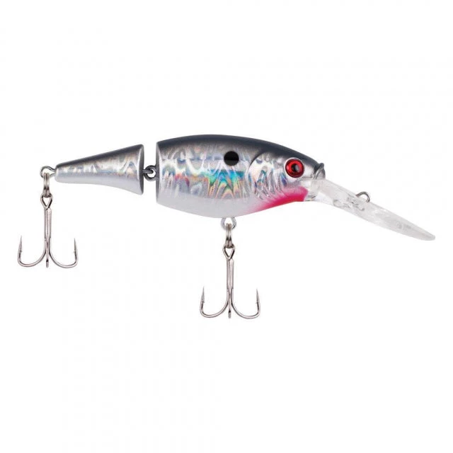 Berkley Fishing Flicker Shad Jointed | 1/3 Oz | 2 3/4in | 7cm | 6 | 7'-9' | 2.1m-2.7m | Model #FFSH7J-SLMS 3 Berkley Fishing Flicker Shad Jointed | 1/3 Oz | 2 3/4in | 7cm | 6 | 7'-9' | 2.1m-2.7m | Model #FFSH7J-SLMS