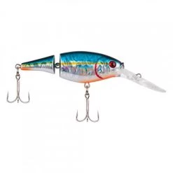 Berkley Fishing Flicker Shad Jointed | 1/5 Oz | 2in | 5cm | 8 | 5'-7' | 1.5m-2.1m | Model #FFSH5J-SLBA