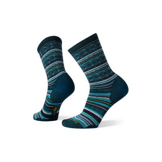 Smartwool Women's Everyday Zig Zag Valley Crew Socks 3 Smartwool Women's Everyday Zig Zag Valley Crew Socks
