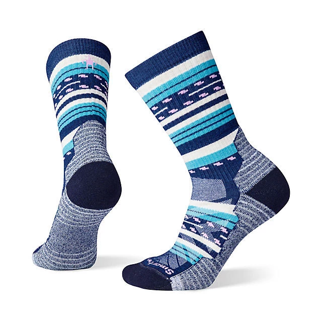 Smartwool Women's Hike Light Cushion Margarita Crew Socks 3 Smartwool Women's Hike Light Cushion Margarita Crew Socks