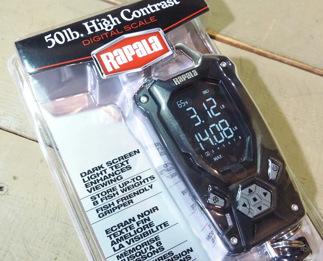 Rapala 50 Lb High Contrast Digital Scale Fishing 3 Rapala 50 Lb High Contrast Digital Scale Fishing