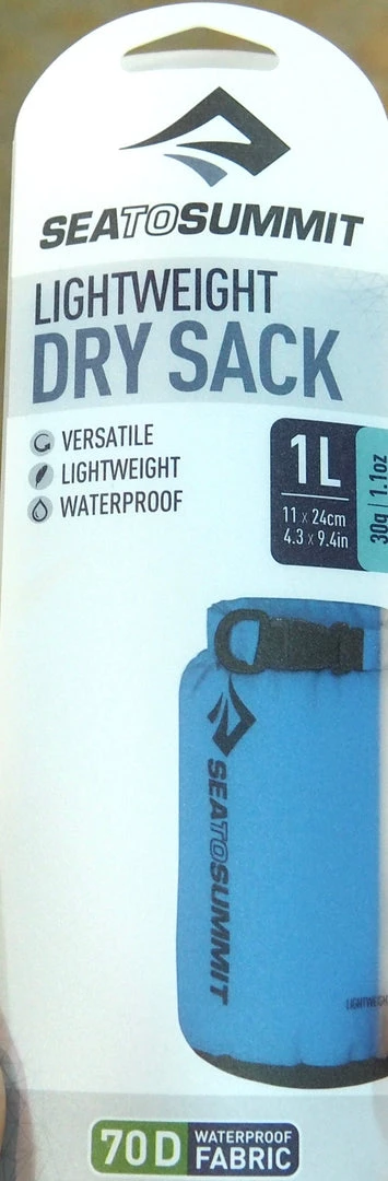 Sea To Summit Lightweight Dry Sack 1 L Backpacking Packs 5 Sea To Summit Lightweight Dry Sack 1 L Backpacking Packs