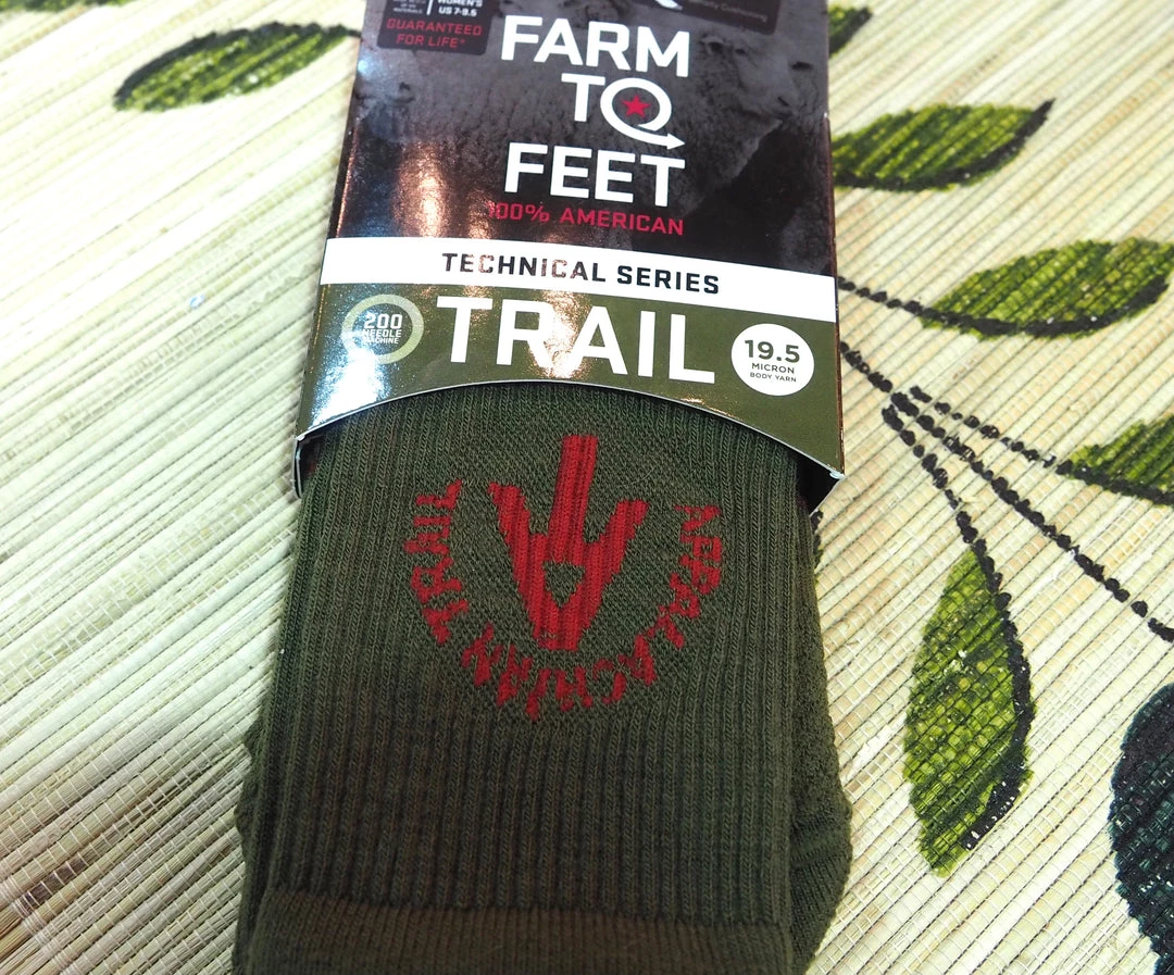 Farm To Feet Trail 3/4 Crew Socks Appalachian Trail 5 Farm To Feet Trail 3/4 Crew Socks Appalachian Trail