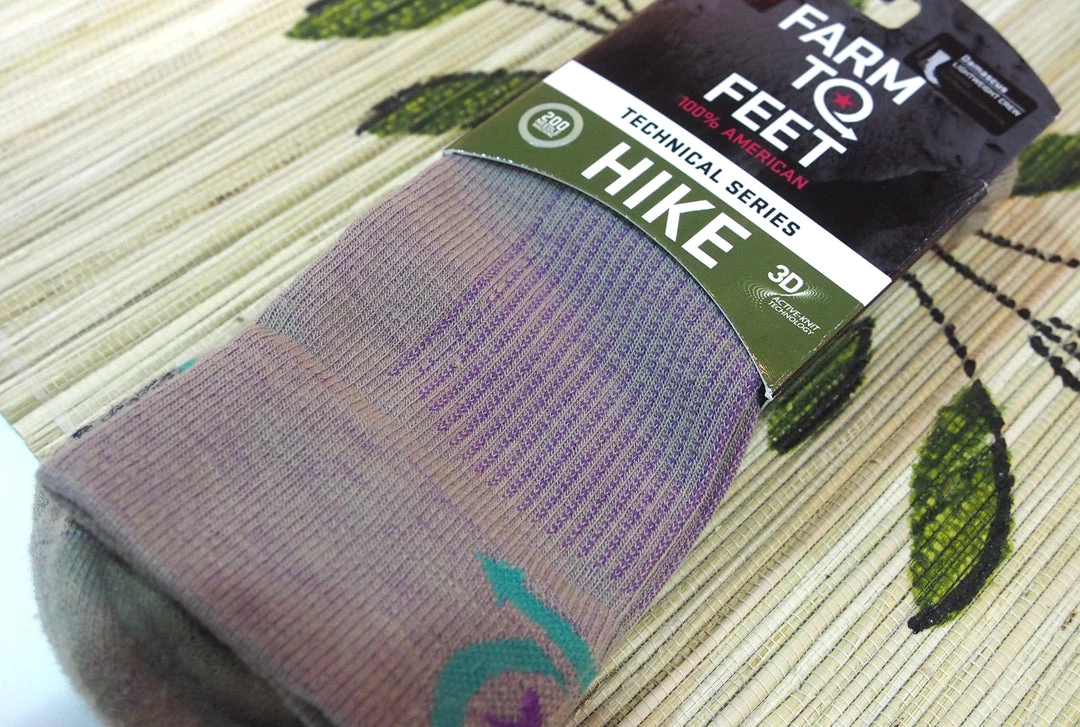 Socks Farm To Feet Hike Crew Tan Sock 3 Socks Farm To Feet Hike Crew Tan Sock