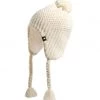The North Face White Purrl Stitch Earflap Beanie Pillows 1 The North Face White Purrl Stitch Earflap Beanie Pillows